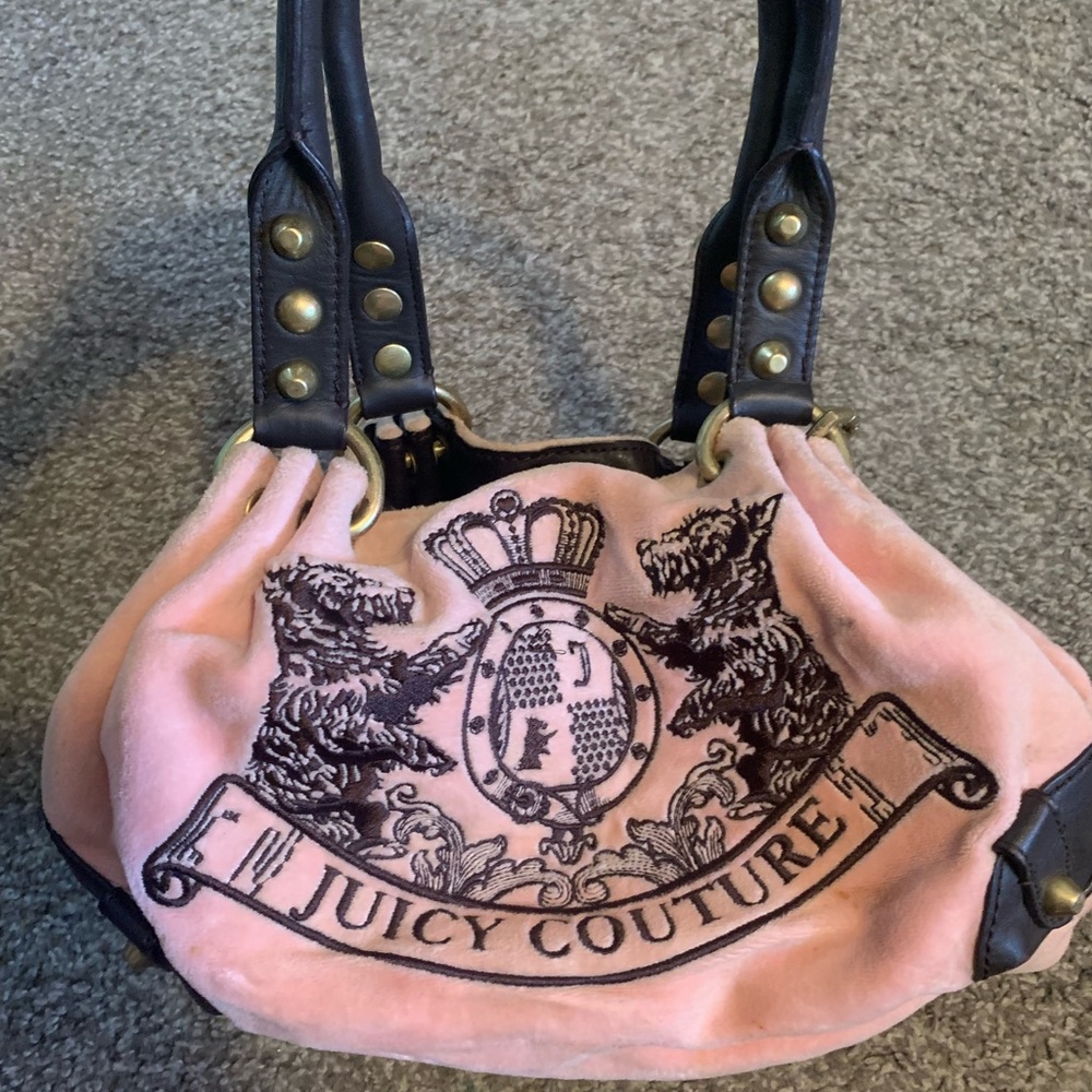 juicy couture pink vintage bag